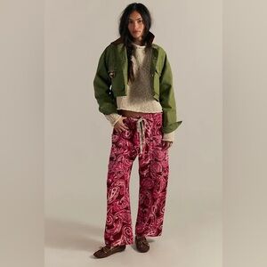 Free people We The Free Jet Set Knit Pull-On printed Pants